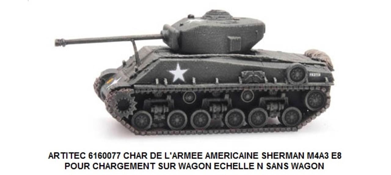 Char De L Armee Americaine Sherman M A E Pour Chargement Sur