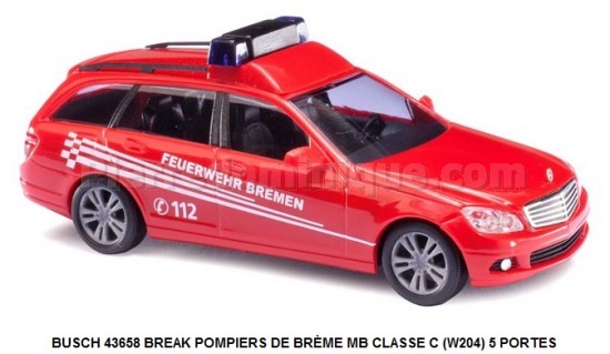 BREAK POMPIERS DE BRÈME MB CLASSE C (W204) 5 PORTES