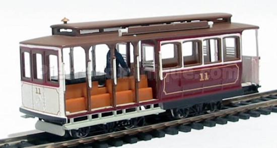 *PROMOS* - TROLLEY CABLE CAR ROUGE