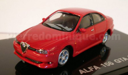 *PROMOS* -  ALFA 156 GTA ROUGE  2002