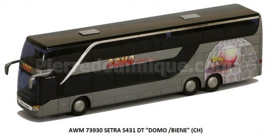 AUTOCAR SETRA  S 431 DT "DOMO /BIENE" (CH)