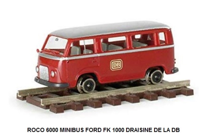 *PROMOS* - MINIBUS FORD FK 1000 DRAISINE DE LA DB