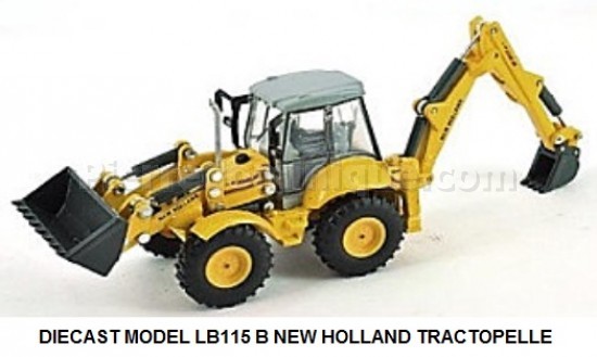 *PROMOS* - LB115 B NEW HOLLAND TRACTOPELLE
