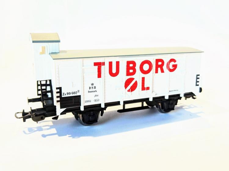 *PROMOS* - Wagon Transport Tuborg Biere - DSB - avec cabine