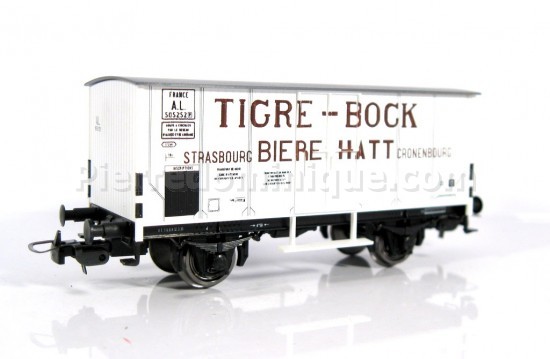 WAGON BIERE TIGRE-BOCK STRASBOURG SNCF