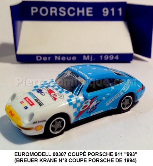 COUPÉ PORSCHE 911 "993"  (BREUER KRANE N°8 COUPE PORSCHE DE 1994)