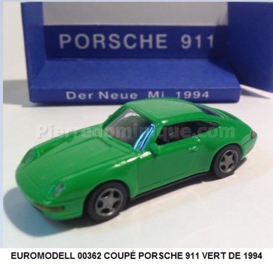 COUPÉ PORSCHE 911 VERT DE 1994