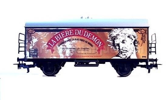 WAGON BIERE DU DEMON SNCF