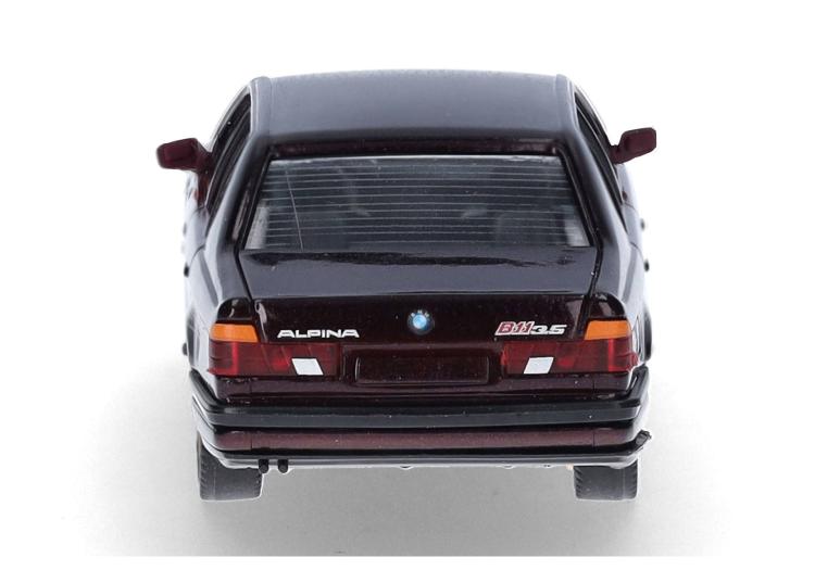 BERLINE SPORTIVE BMW-ALPINA B 11 3.5 LITRES 4 PORTES ROUGE BORDEAUX INTERIEUR NOIR DE 1987-97