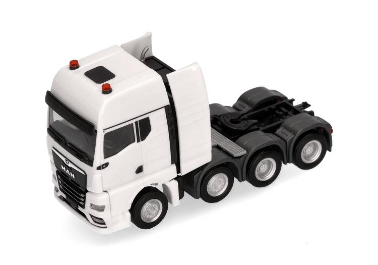 MAN TGX 8C4 TRACTEUR SOLO BLANC