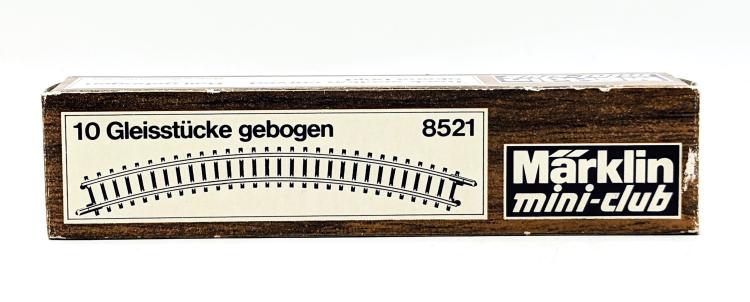 10 x RAILS COURBE R 195mm 30° - VOIE Z