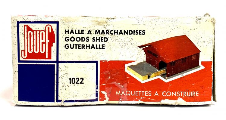 *SOLDES* - MAQUETTE A CONSTRUIRE HALLE A MARCHANDISES - BOITE DEFRAICHIE