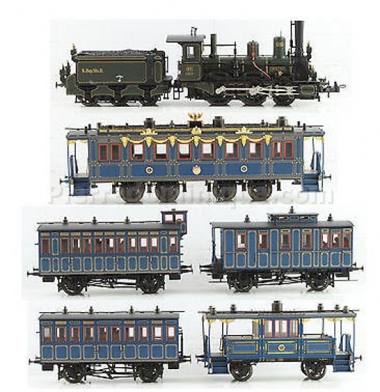 *SOLDES* - RAME COMPLETE TRAIN DU ROI LUDWIG KBAY