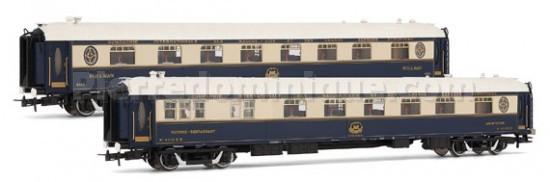 COFFRET 2 VOITURES ORIENT EXPRESS CIWL