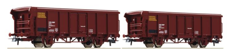 SET DE 2 WAGONS À TOIT ENROULABLE - FS