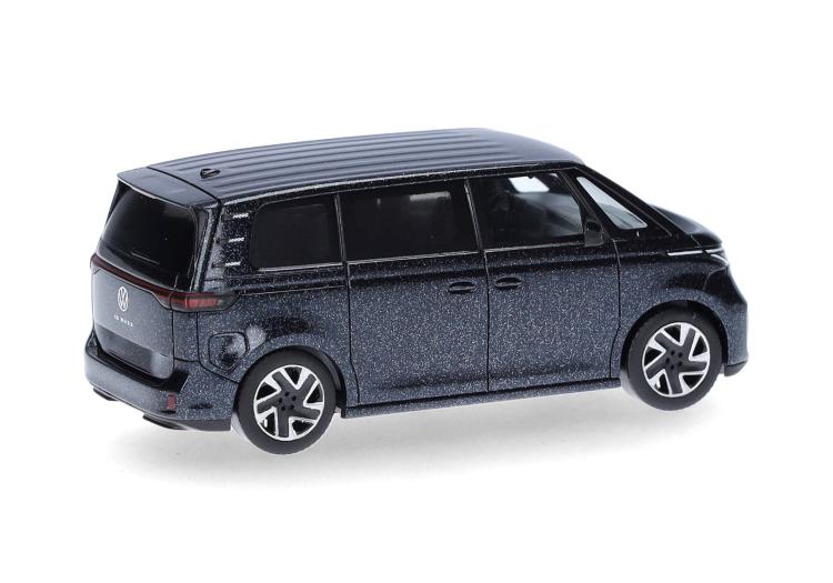 MINIBUS VOLKSWAGEN VW ID BUZZ 5 PORTES BLEU METTALISE STARLIGHT INTERIEUR GRIS