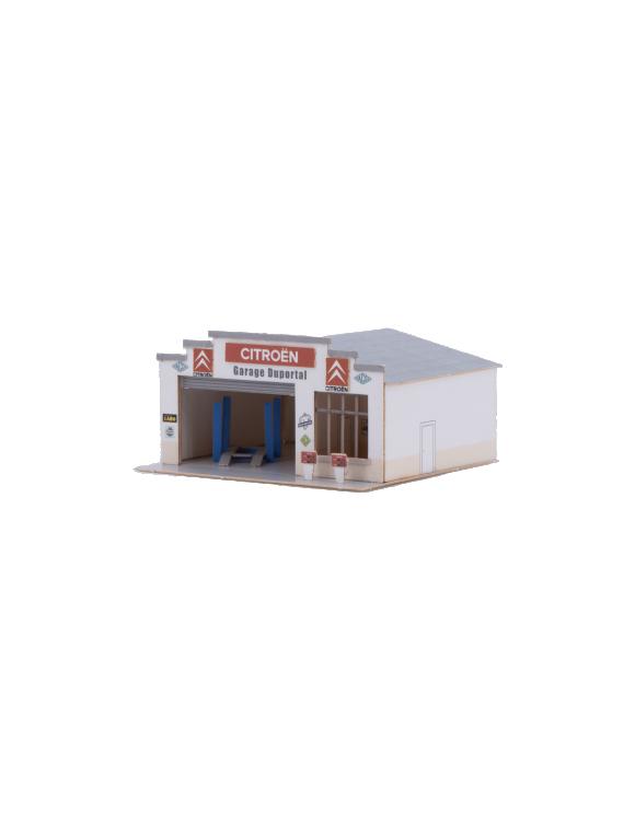 KIT CARTON PETIT GARAGE FRANCAIS PLUSIEURS ENSEIGNES