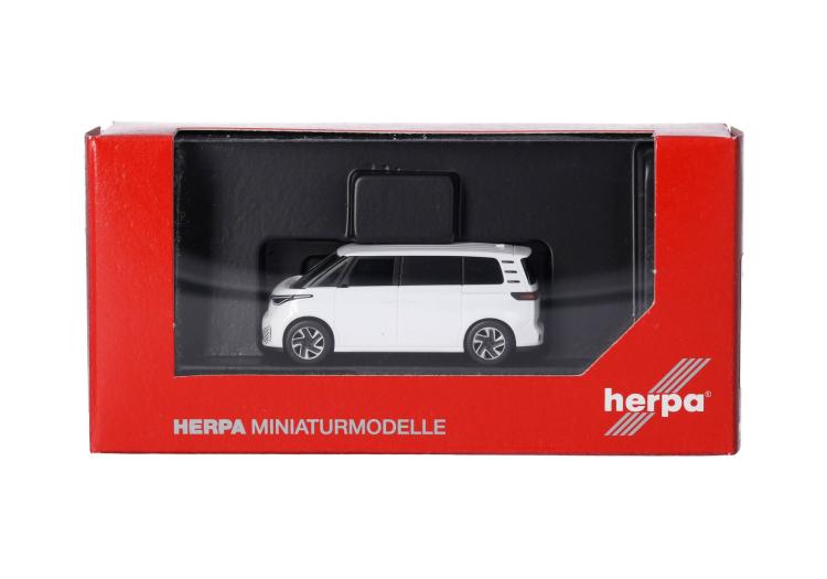 MINIBUS VOLKSWAGEN VW ID BUZZ 5 PORTES BLANC CANDY INTERIEUR NOIR