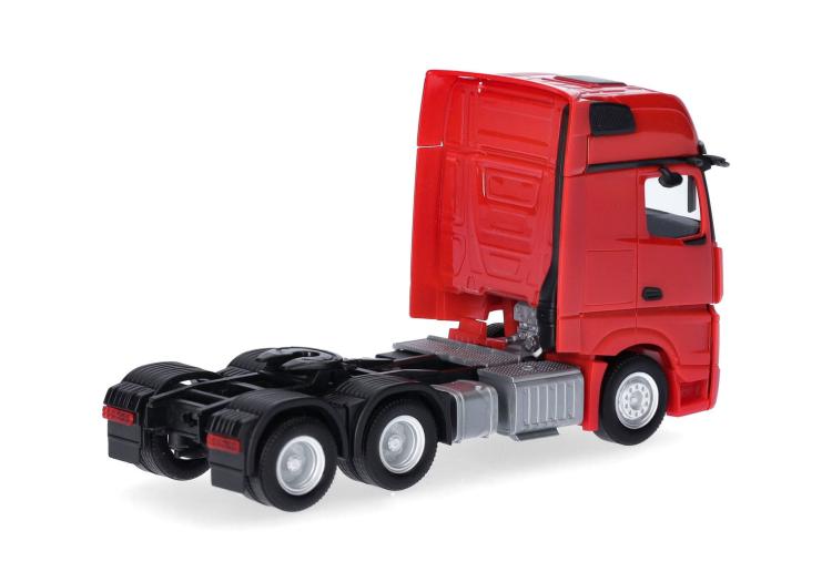 TRACTEUR MERCEDES BENZ MB ACTROS L GIGASPACE A 3 ESSIEUX (6X4) ROUGE