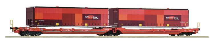 WAGON ARTICULÉ À DOUBLE POCHE T3000E SDGGMRS ÖBB/RCW