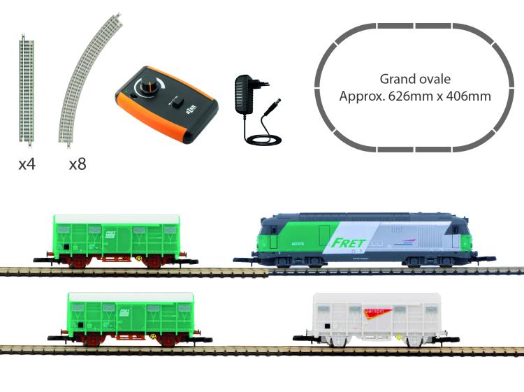 COFFRET DE DEPART BB67400 FRET A L'ECHELLE Z