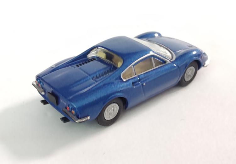 FERRARI DINO 246 GT BLEU METALLISE